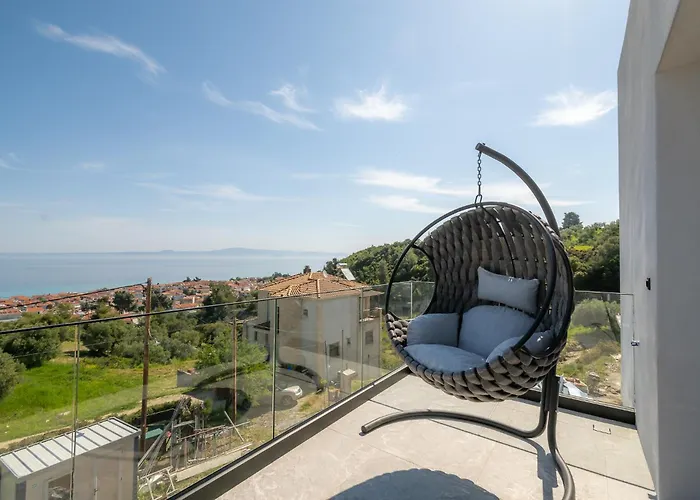 Villa 5 Bedrooms 5 Bathrooms Luxury House With Pool Polychrono